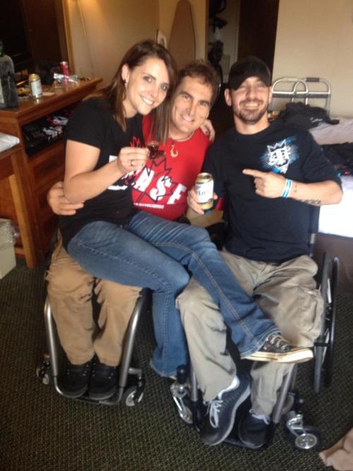 Sarah Ann, Lonnie Bissonnette, and Andy